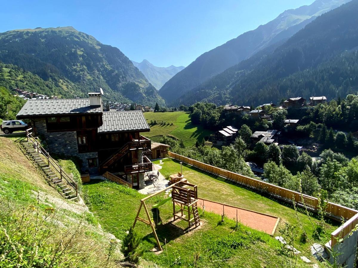 Chalet Des Trappeurs Coeur Vanoise 15 Persons La Plagne Eksteriør billede
