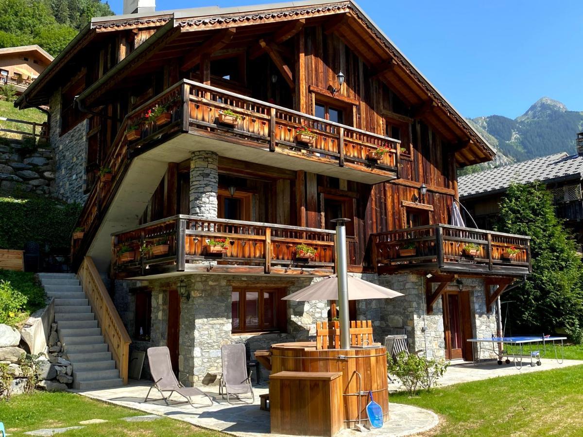 Chalet Des Trappeurs Coeur Vanoise 15 Persons La Plagne Eksteriør billede