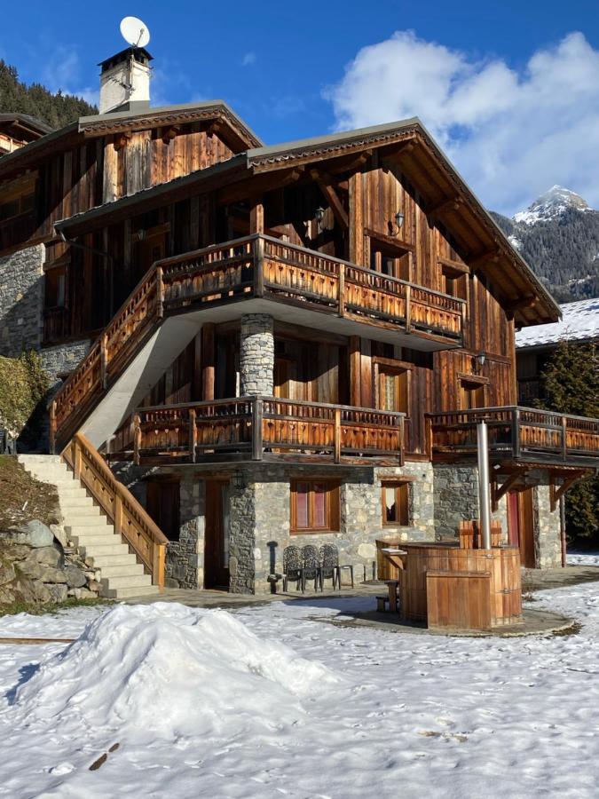 Chalet Des Trappeurs Coeur Vanoise 15 Persons La Plagne Eksteriør billede